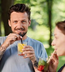 Preview: 1000x Trinkhalme aus Papier extra dick braun natur Ø10mm 21cm