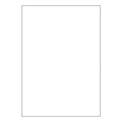 10000x Etiketten Labels selbstklebend weiß 210 x 297mm auf DIN A4