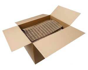 Preview: Füllmaterial Polstermatten Wellpappe Kartonage Shreddermaterial Recycling 15kg