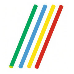 100x Trinkhalme Strohhalme Kunststoff PP Mehrweg bunt gemischt 240 mm Ø 8mm