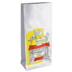 1000x Thermo-Hähnchenbeutel Hendl Beutel für ganzes Huhn 3-lagig 28x13x8 cm