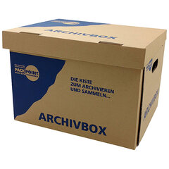 Preview: 10x Archivbox Lagerbox 400x320x290mm extrem stabil bis 250kg stapelbar