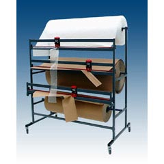 Dreifachschneidständer für 3 Rollen 3 Schneidschienen feststehend 150cm