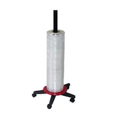 Folienspender senkrecht für Folienbreite bis 950 mm rot/schwarz bis 50kg