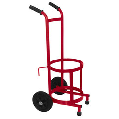 Transportwagen für Gasflaschen stabile Stahlkonstruktion