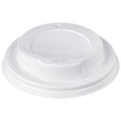 Domdeckel weiß für Pappbecher COFFEE TO GO mit 80mm Ø 