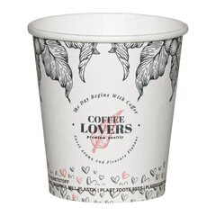 Kaffeebecher CoffeeToGo Pappbecher Design COFFEE LOVERS 100ml 