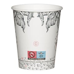 Preview: 50x Kaffeebecher CoffeeToGo Pappbecher Design COFFEE LOVERS 200ml (270ml)