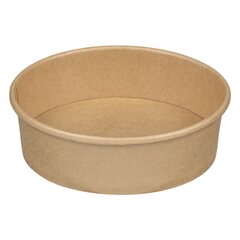 50x Salatschalen 1100 ml aus Kraftpapier braun