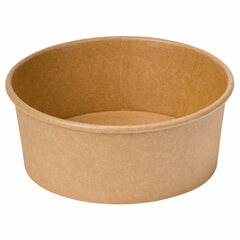 50x Salatschalen  500 ml aus Kraftpapier braun