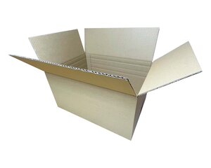 1x Faltkarton  430x305x(135)-220mm mit variabler Höhe 1-wellig Dickwelle braun Din A3