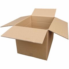 8x Faltkarton  500x400x(200)-400mm mit variabler Höhe 2-wellig braun