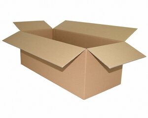 Faltkarton 700x300x250mm 1-wellig Dickwelle braun