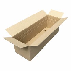 Faltkarton 800x250x(150)-250mm mit VARIABLER HÖHE 1wellig DICKWELLE