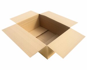 Faltkarton 800x550x(200)-300mm mit variabler Höhe 2-wellig braun