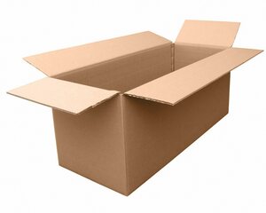 Faltkarton 900x350x350mm 2-wellig braun