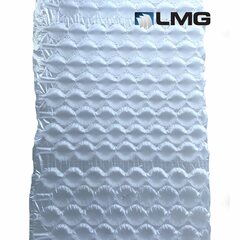 1x Luftkissenfolie für LMG Luftpolstermaschinen 400 x 330 mm runde Kissen 300m lang