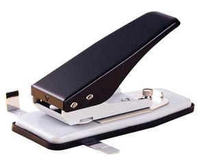 Preview: Daumenlochstanze - Halbkreisausstanzung Breite 20mm /Tiefe 10mm für Kalender