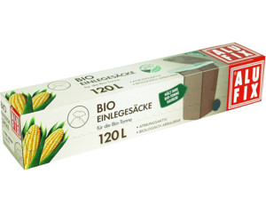 ALUFIX Einlegesäcke 120 L 86x120cm biologisch abbaubar kompostierbar 