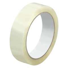 Preview: 10x Tischabroller Set Klebebandabroller mit 12 Rollen Klebeband 25mm x 66m transparent