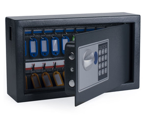 2x Schlüsselkasten High Security für  20 Schlüssel mit elektronischem Zahlenschloss