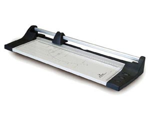 1x PAVO Rollenschneider für A3 mit Metall-Arbeitsplatte und Größenskalierung