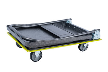 Preview: Transportwagen Plattformwagen Tischwagen 735 x 470 x 830 mm für max. 150 kg schwarz