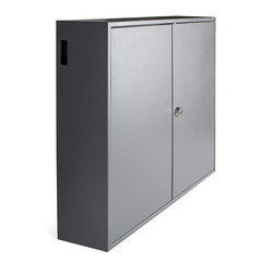 Preview: 1x Schlüsselkasten XXL 2 türig für 300 Schlüssel  inkl Anhänger und Einwurfschlitz