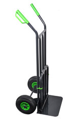 Preview: Sackkarre Schwerlast 1200 x 517 x 480 mm für max. 250 kg schwarz grün