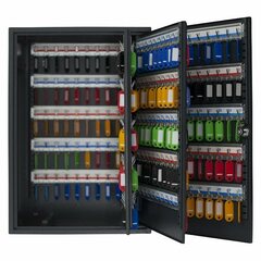 1x Schlüsselkasten Deluxe für 300 Schlüssel inkl Anhänger und Einwurfschlitz