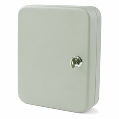 Preview: 2x Schlüsselkasten für 48 Schlüssel inkl. Anhänger perlgrau