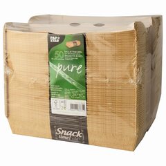 Preview: 150x PAPSTAR Baguetteboxen Sandwichboxen aus Pappe 22 x 8,5 cm 'Good Food'