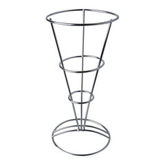 1x Halter für Spitztüten aus Metall Höhe 19,5 cm
