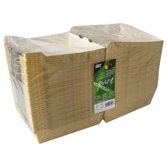 Preview: 5000x PAPSTAR 'pure' Burgerboxen aus Pappe 18 x 18 cm 'Good Food' XXL
