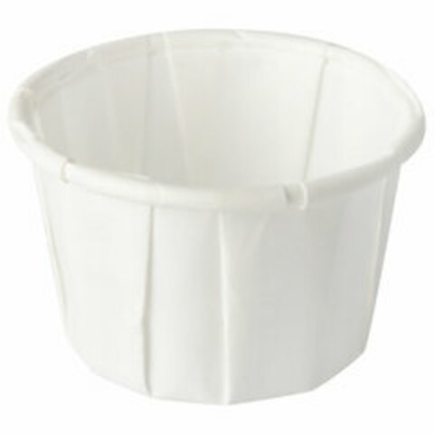 BIO Dressingbecher aus Papier FSC®-zertifiziert 35 ml weiss 
