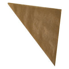 1000x Spitztüten Pergamentersatz fettdicht 23x23x33cm 250gr. braun