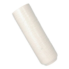 Preview: 100x Domdeckel für Heißgetränke aus Zuckerrohr "pure" Ø 90mm