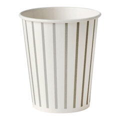 20x BIO Trinkbecher für Wein und Gin aus Pappe 0,2l - 200ml aubergine