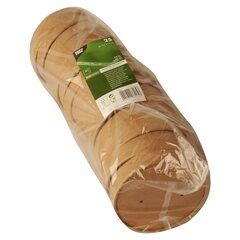 Preview: 75x Deckel für Bio-Suppenbecher Pappe rund Ø11,5cm braun biologisch abbaubar