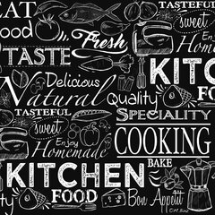 1000x Motivservietten 3-lagig 33x33cm FSC® 'Kitchen Fresh Food Quality'