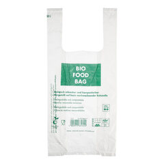 2000x Hemdchentragetaschen Knotenbeutel BIO-Folie 12my transparent 47x22cm