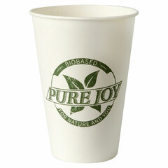 Pappbecher Heißgetränkebecher ToGo 0,2 l 'Pure Joy' 