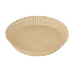 Backpapierzuschnitte für Heißluftfritteusen Mikrowelle Backofen Ø23cm x 4,5cm braun 