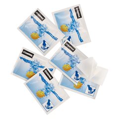 250x Erfrischungstücher Citrustücher feucht einzeln verpackt 14x14cm 100% Vegan