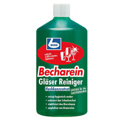 1x "Dr. Becher" Becharein Gläser Reiniger Hochkonzentrat 1 l  = 5.000 l Spülwasser