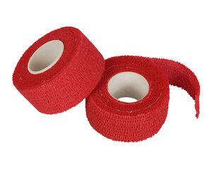 108x Selbsthaftende selbstklebende Pflaster abreißbar HACCP 5 m x 2,5cm rot