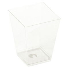 BIO Kova Feinkostbecher aus Bio-Kunststoff (PLA) glasklar 160ml 5,9x5,9x7,2cm 