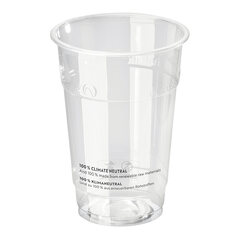 BIO Trinkbecher 200 ml mit Eichstrich Ø 76 mm Bio-Kunststoff (PLA) 