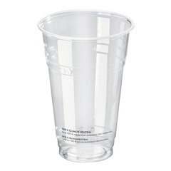 BIO Trinkbecher Bierbecher 500 ml Eichstrich Ø96 mm Bio-Kunststoff (PLA) 