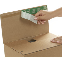 Preview: Faltkarton 2x Selbstklebeverschluß Retourenkarton DIN C6 A5 A4 A3 6 Größen